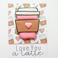 5 x 7 Boxed Cookie - Latte